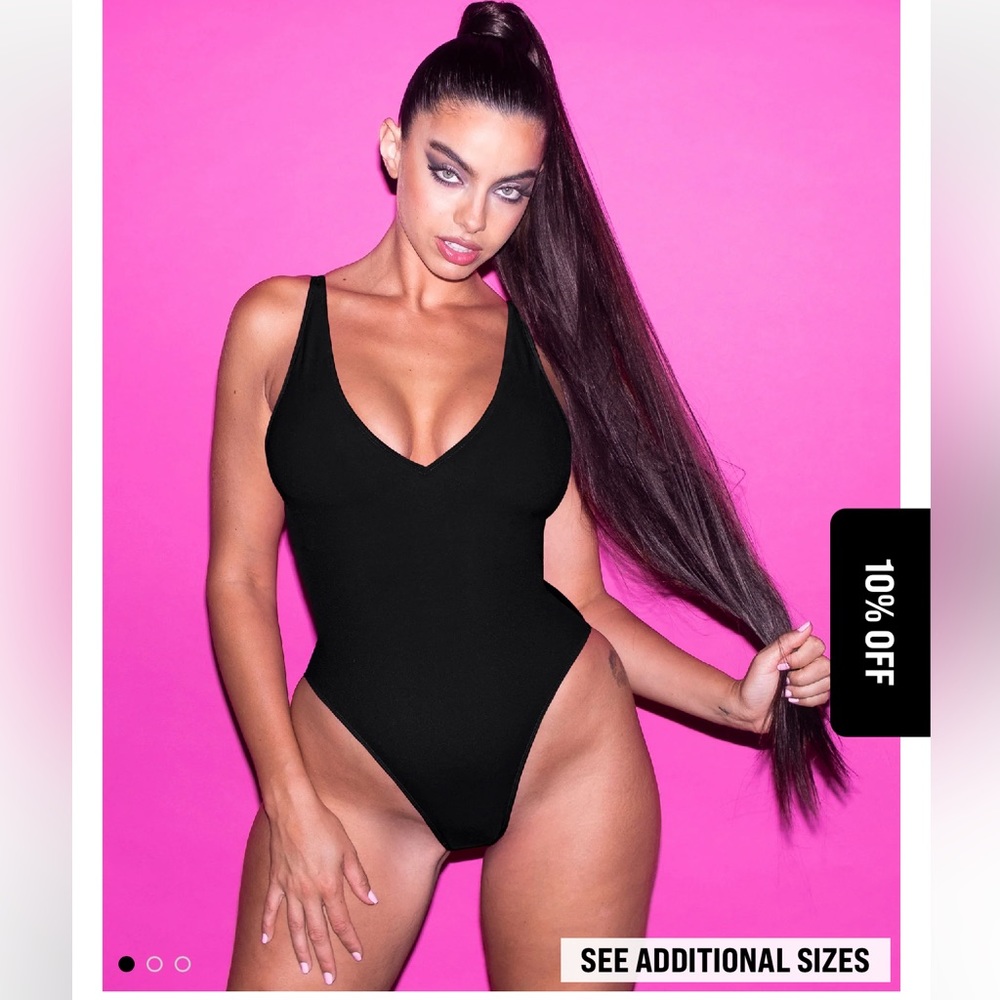 TA3 Hi Cut Plungey Swimsuit